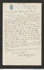 Nachlass Franz Steindachner, Brief von Enrico H. Giglioli an Franz Steindachner (01.03.1905), Inv.Nr. 159.06, Seite 1